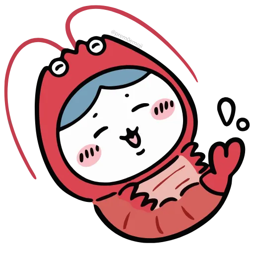 🤩 Стикер «Nanka Chiisakute Chiikawa» для Telegram