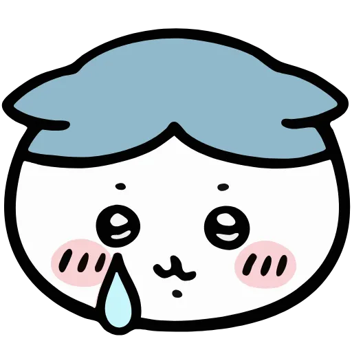 🤩 Стикер «Nanka Chiisakute Chiikawa» для Telegram
