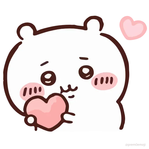 🤩 Стикер «Nanka Chiisakute Chiikawa» для Telegram