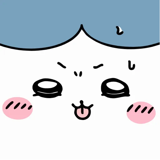 🤩 Стикер «Nanka Chiisakute Chiikawa» для Telegram