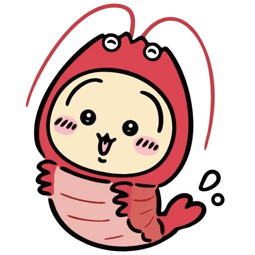 🤩 Стикер «Nanka Chiisakute Chiikawa» для Telegram