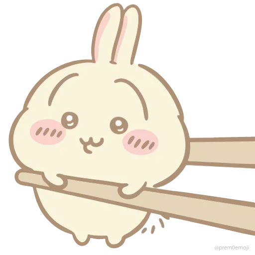 🤩 Стикер «Nanka Chiisakute Chiikawa» для Telegram