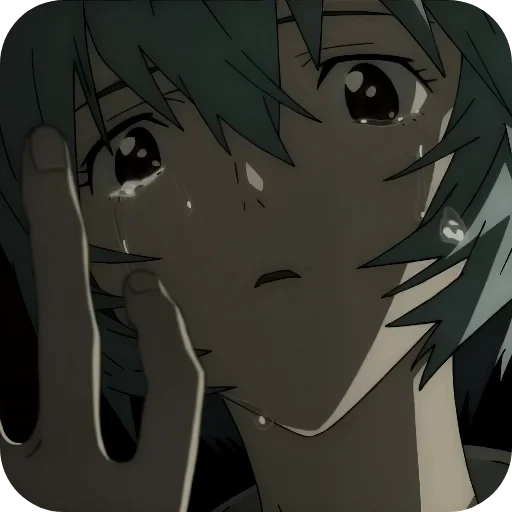 😭 Стикер «Neon Genesis Evangelion» для Telegram