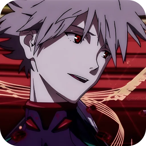 😯 Стикер «Neon Genesis Evangelion» для Telegram