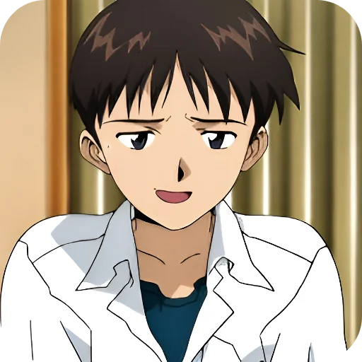 😁 Стикер «Neon Genesis Evangelion» для Telegram
