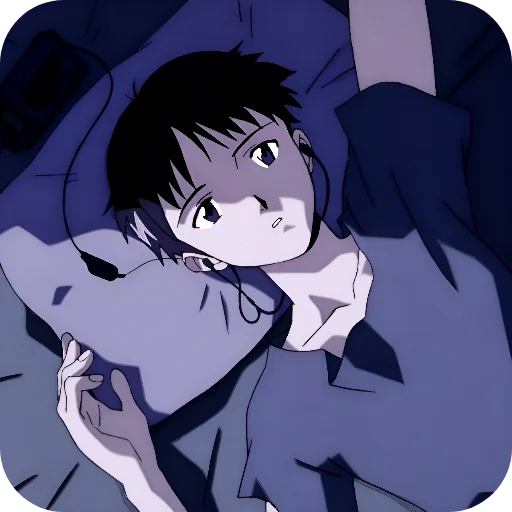 😞 Стикер «Neon Genesis Evangelion» для Telegram