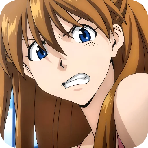 😒 Стикер «Neon Genesis Evangelion» для Telegram