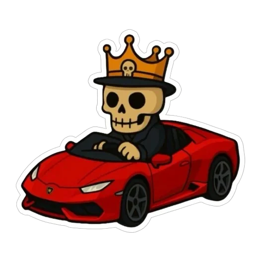 🏎 Стикер «Projects» для Telegram