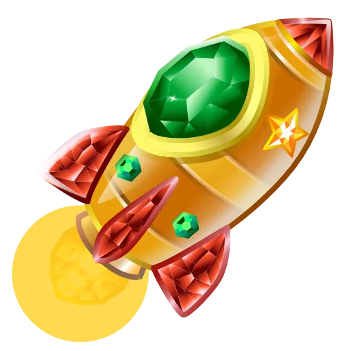 🚀 Эмодзи «Stellar Rocket» для Telegram