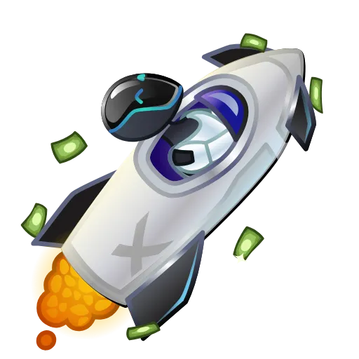 🚀 Эмодзи «Stellar Rocket» для Telegram