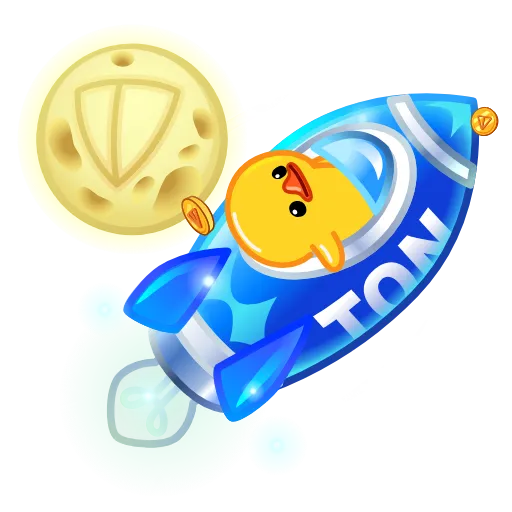 🚀 Эмодзи «Stellar Rocket» для Telegram
