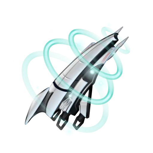 🚀 Эмодзи «Stellar Rocket» для Telegram