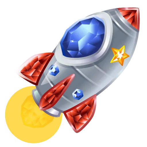 🚀 Эмодзи «Stellar Rocket» для Telegram