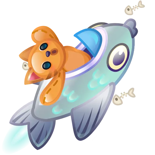🚀 Эмодзи «Stellar Rocket» для Telegram
