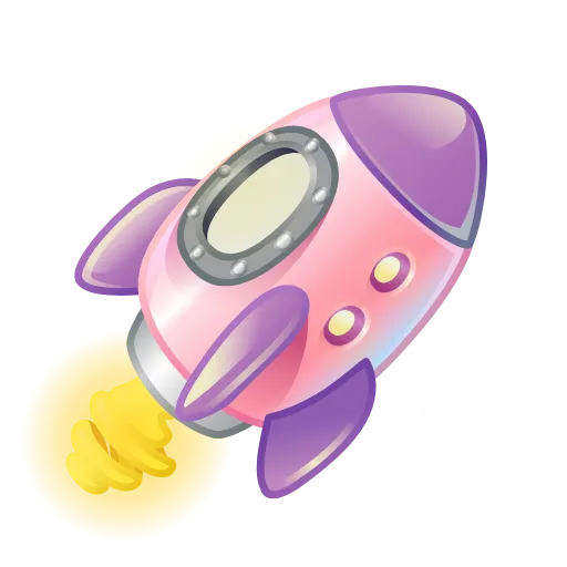 🚀 Эмодзи «Stellar Rocket» для Telegram