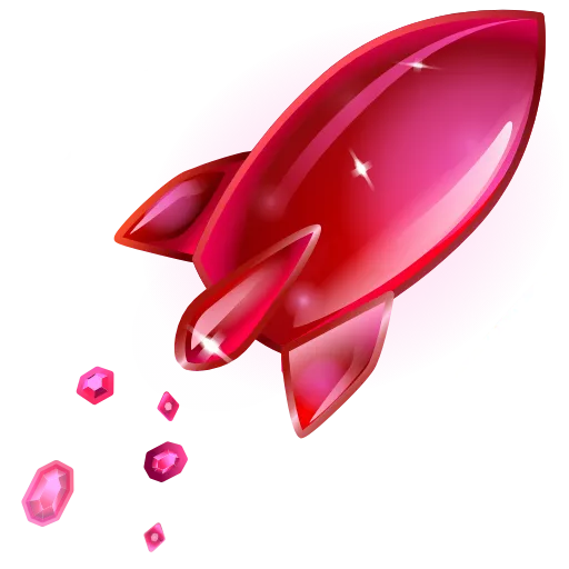 🚀 Эмодзи «Stellar Rocket» для Telegram