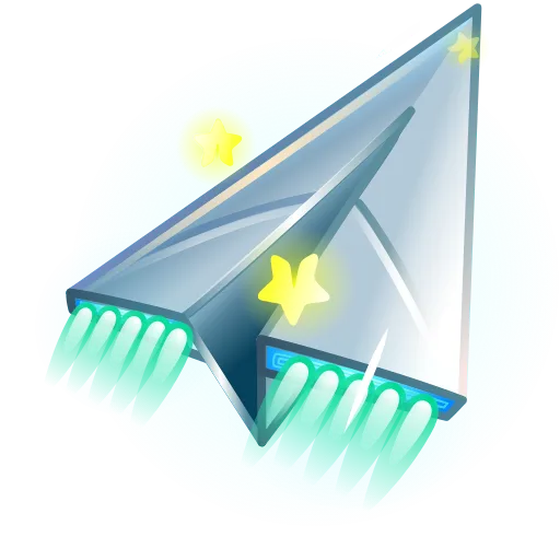 🚀 Эмодзи «Stellar Rocket» для Telegram