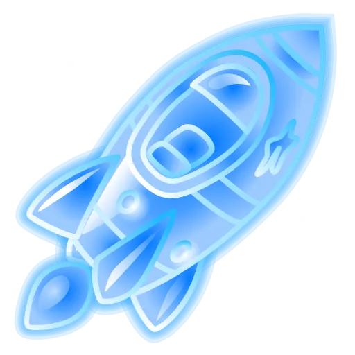 🚀 Эмодзи «Stellar Rocket» для Telegram