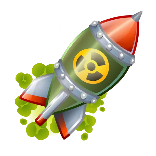 🚀 Эмодзи «Stellar Rocket» для Telegram