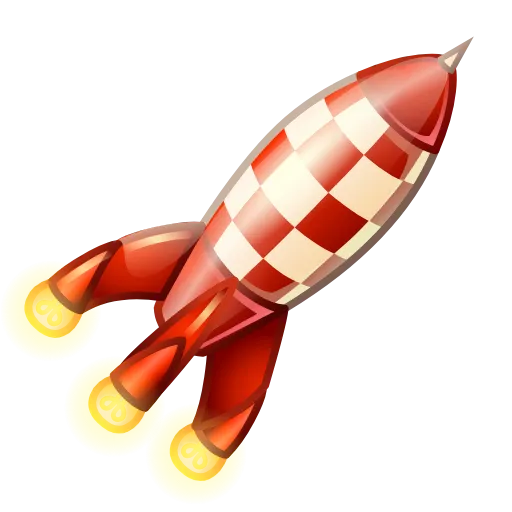 🚀 Эмодзи «Stellar Rocket» для Telegram