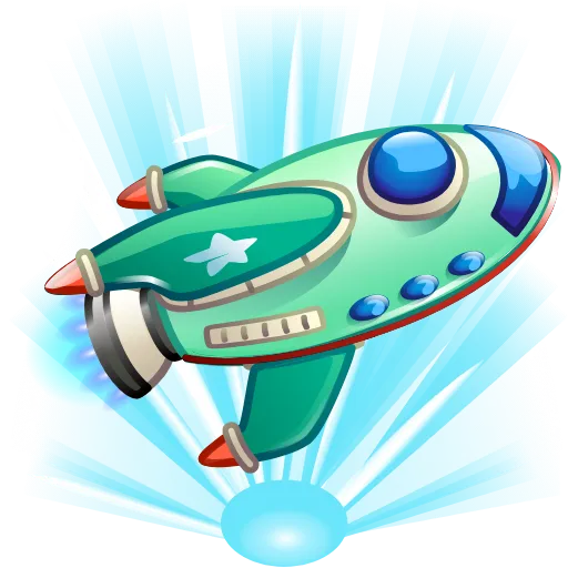 🚀 Эмодзи «Stellar Rocket» для Telegram