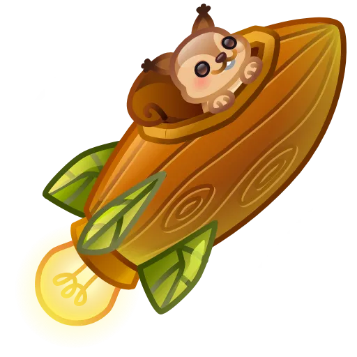 🚀 Эмодзи «Stellar Rocket» для Telegram