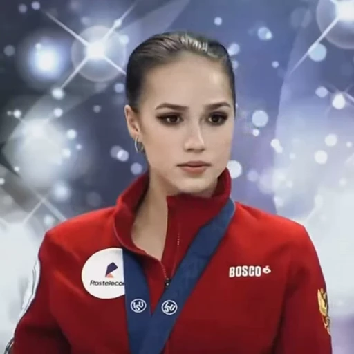 🤩 Стикер «Алина Загитова» для Telegram