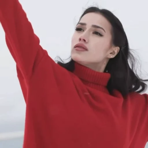 🤩 Стикер «Алина Загитова» для Telegram