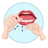 🤩 Эмодзи «Дантист» для Telegram