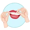 🤩 Эмодзи «Дантист» для Telegram