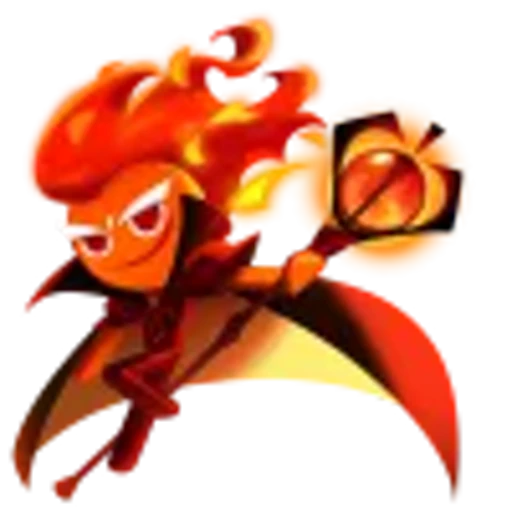 🔥 Эмодзи «Fire Spirit Cookie» для Telegram