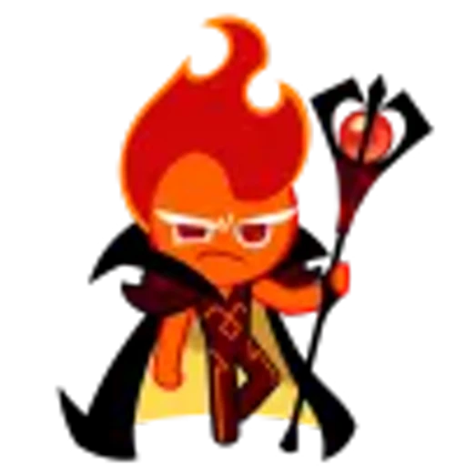 🔥 Эмодзи «Fire Spirit Cookie» для Telegram