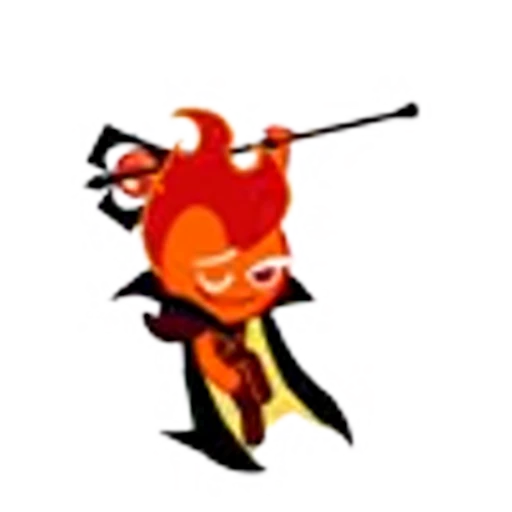 🔥 Эмодзи «Fire Spirit Cookie» для Telegram