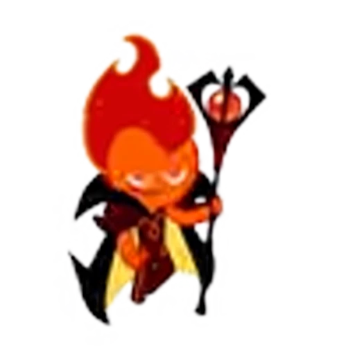 🔥 Эмодзи «Fire Spirit Cookie» для Telegram