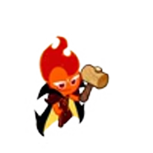 🔥 Эмодзи «Fire Spirit Cookie» для Telegram
