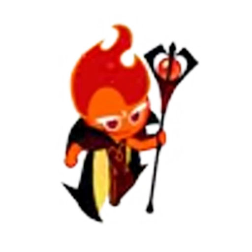🔥 Эмодзи «Fire Spirit Cookie» для Telegram