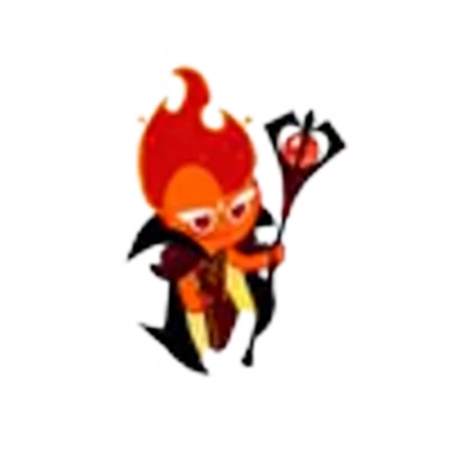 🔥 Эмодзи «Fire Spirit Cookie» для Telegram