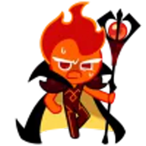 🔥 Эмодзи «Fire Spirit Cookie» для Telegram