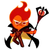 🔥 Эмодзи «Fire Spirit Cookie» для Telegram