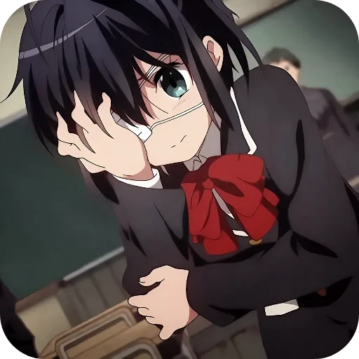 😣 Стикер «Love Chuni and Other Delusions» для Telegram