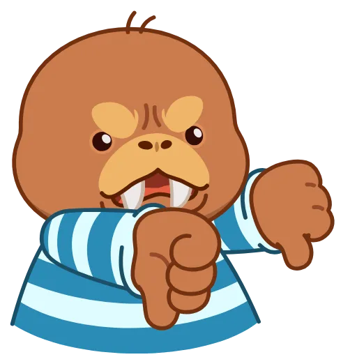 🤩 Эмодзи «Моржик» для Telegram