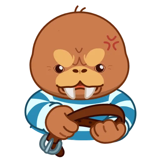 🤩 Эмодзи «Моржик» для Telegram
