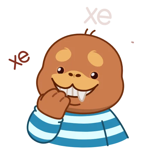 🤩 Эмодзи «Моржик» для Telegram
