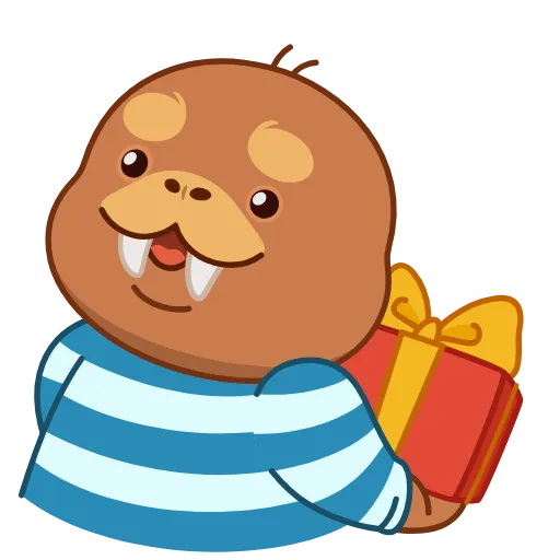 🤩 Эмодзи «Моржик» для Telegram