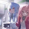 🤩 Эмодзи «🤩🤩 Парные для подруг аниме» для Telegram