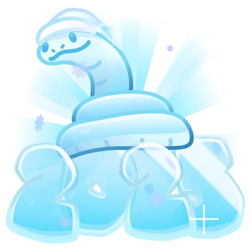 ™️ Стикер «Snow Vibe» для Telegram