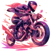 🏍 Эмодзи «липкий джем» для Telegram