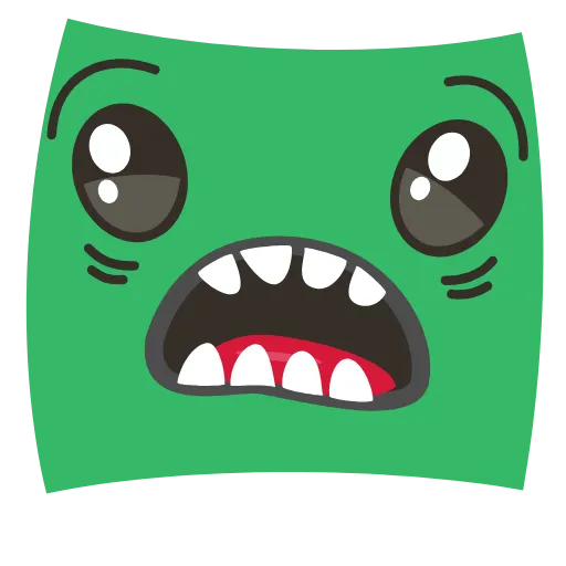 😠 Эмодзи «Sticky Squares Emoji» для Telegram