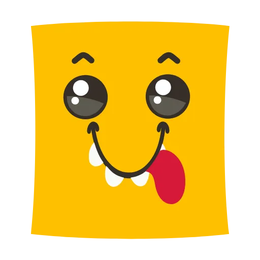 😋 Эмодзи «Sticky Squares Emoji» для Telegram