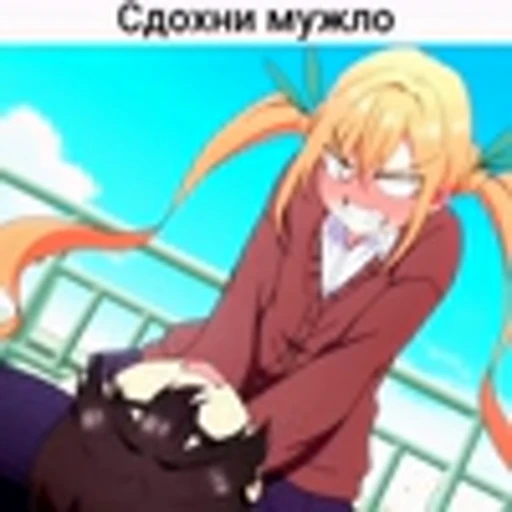 🤬 Эмодзи «100-nin no Kanojo» для Telegram